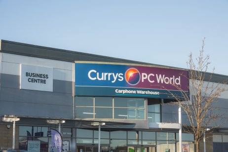 Currys PC World exterior, Craigleith Retail Park, Edinburgh