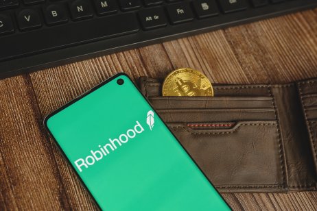 Robinhood's digital wallet illustration