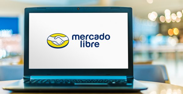 POZNAN, POL - SEP 23, 2020: Laptop computer displaying logo of Mercado Libre, an Argentine company that operates online marketplaces dedicated to e-commerce and online auctions