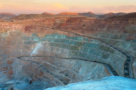 Copper mine in Peru