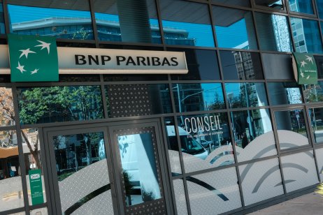 A BNP Paribas building in Marseille, France