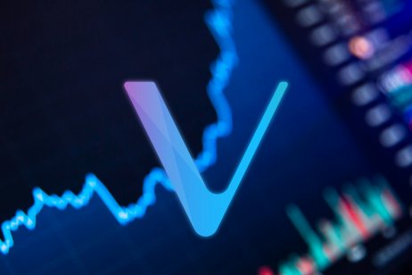 VeChain price prediction: Will it rebound? VeChain VET Cryptocurrency. VeChain coin growth chart on the exchange, chart