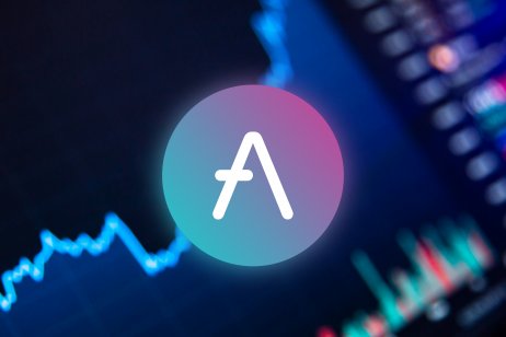 Aave cryptocurrency logo