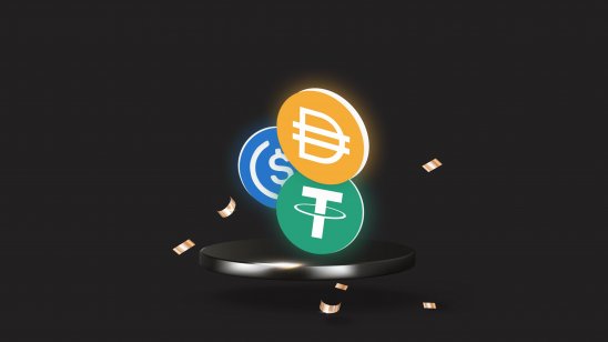 USD coin, PAX Gold and Tether stablecoins