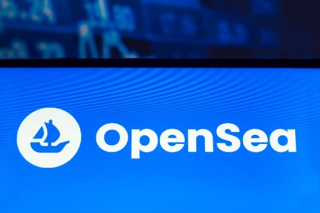 OpenSea on screen