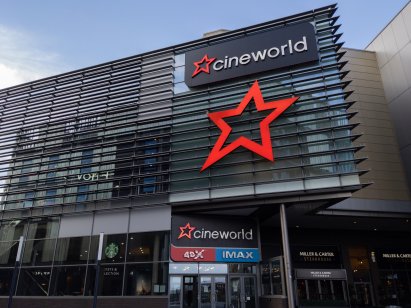 Cineworld cinema in Telford, England