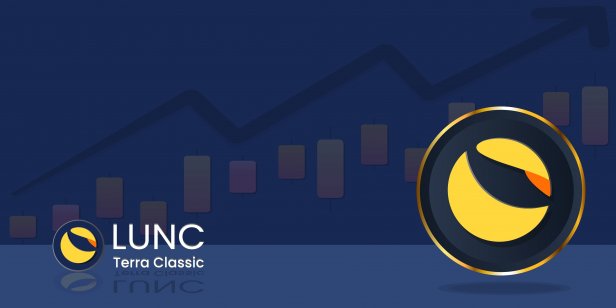The logo and name of the terra classic (LUNC) token