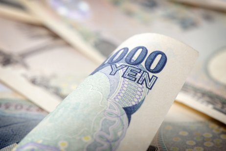 Japanese yen currency notes