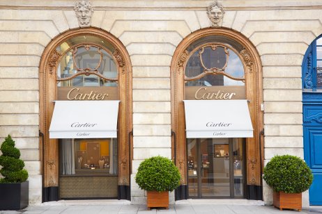 Cartier storefront in Paris