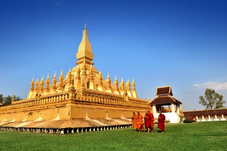 Wat Phra That Luang, Vientiane, Lao PDR