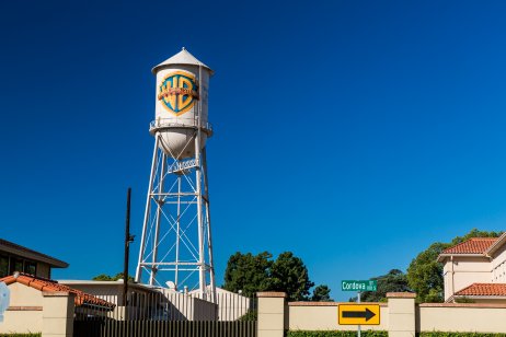 Warner Bros. Discovery (WBD) stock forecast: Could spending cuts help? Outside views of the Warner Brothers Studios Buildings on September 13, 2015. The Studios are located in Los Angeles and famous for many TV Shows and Movies.