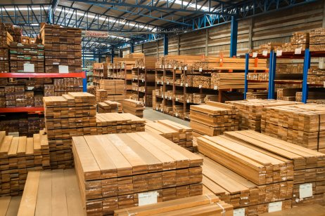 Lumber in stock