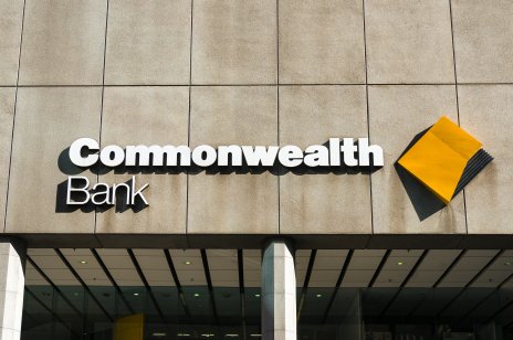 Commonwealth bank branch on Liverpool street. 