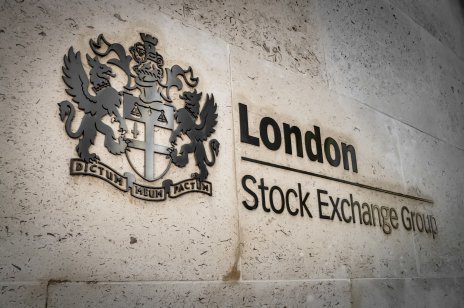 A picture of the London Stock Exchange Group in financial district on May 14, 2016 in London, UK