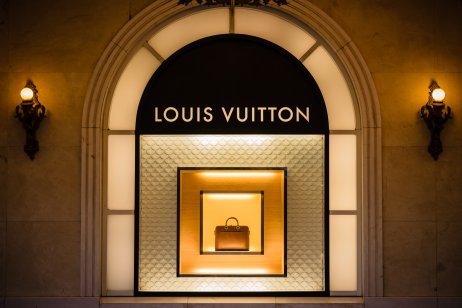 A Louis Vuitton store in Hanoi, Vietnam, in 2016