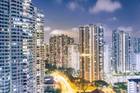 Public residential condominium building complex at Toa Payoh neighborhood in Singapore.