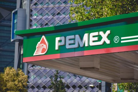 PEMEX gas station in Mexico