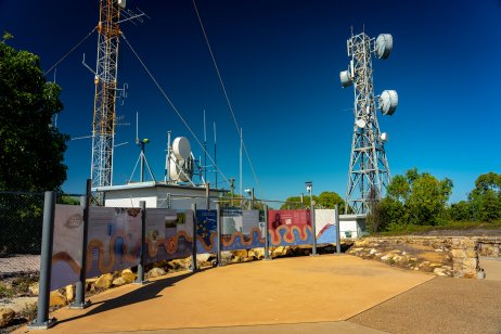 A telecoms tower in Queensland, Australia