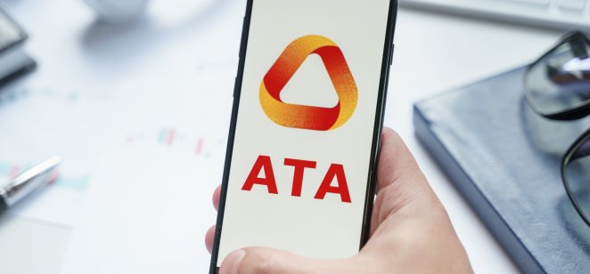 ATA on a phone screen