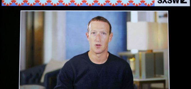 A image of the Meta CEO, Mark Zuckerberg. 