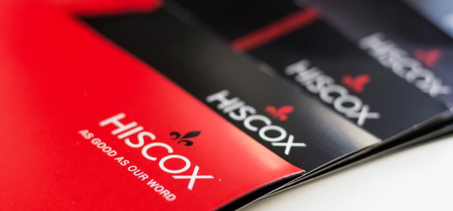 Hiscox marketing brochures