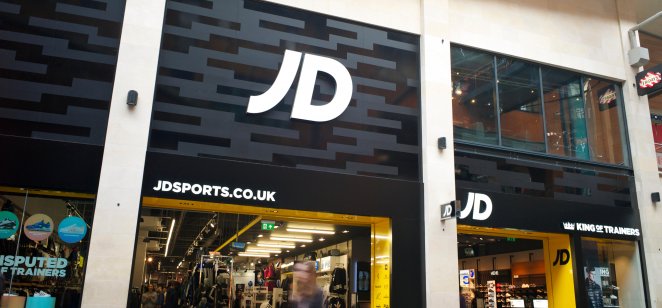 JD Sports store in the UK.  Photo: Alamy