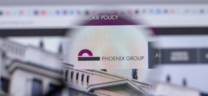 The Phoenix Group logo magnified from the corporate website