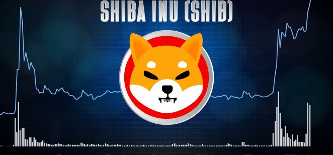 Representation of a shiba inu (SHIB) token featuring a cartoon dog’s face