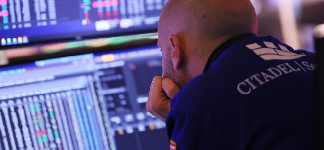 Trader on NYSE. Photo: Getty 