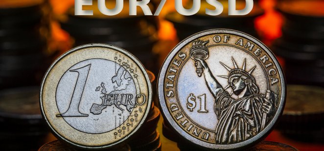 euro and dollar coins