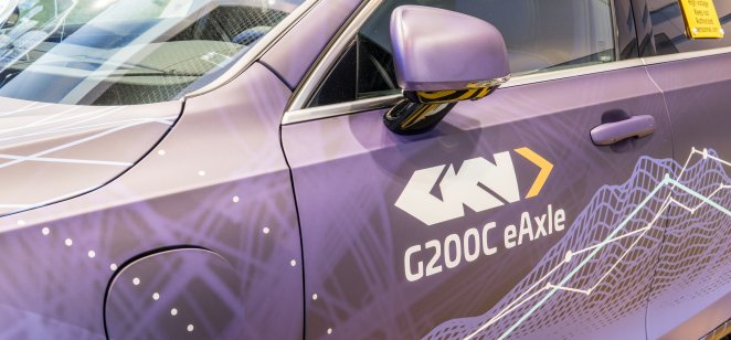 GKN logo on hybrid car. Photo: Shutterstock