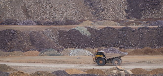 An iron-ore mine