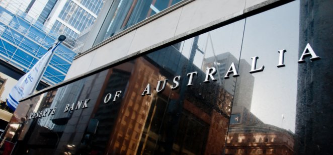 The Reserve Bank of Australia signage at its headquarters