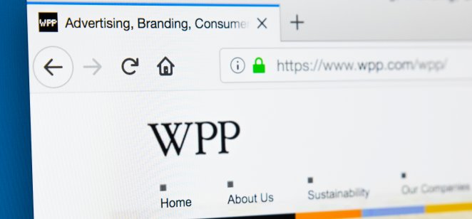 WPP website homepage