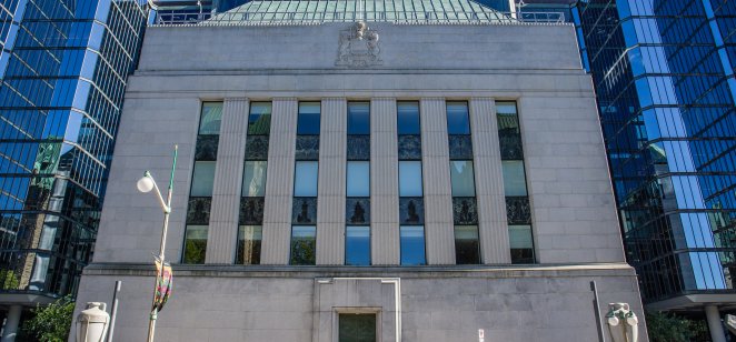 Bank of Canada building in Ottawa