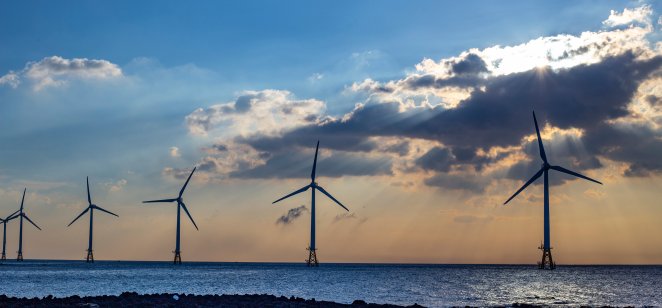 Offshore wind power on Jeju Island, South Korea