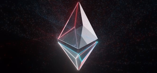 3d rendered illustration of Ethereum Crypto Currency Emblem. High quality 3d illustration