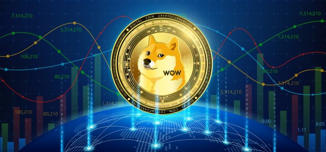 How many dogecoins are there? Everything you need to know Gold coin Dogecoin on world map. 