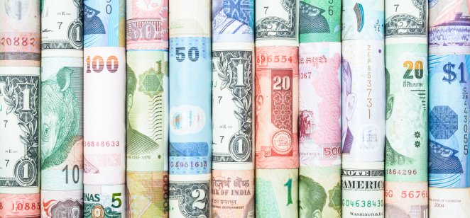 dollar,yen,euro doodle