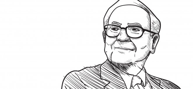 Warren Buffet Vector Illustration