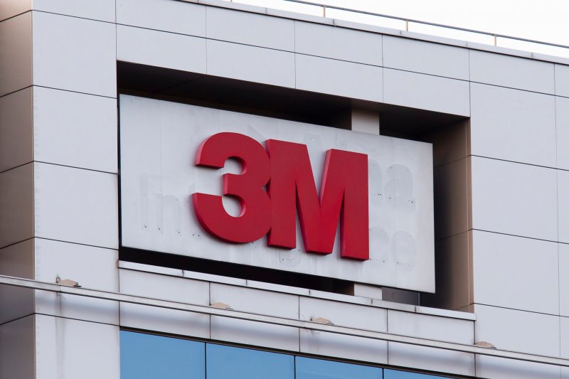 3M Image of 3M logo on a building in Vilnius, Lithuania
