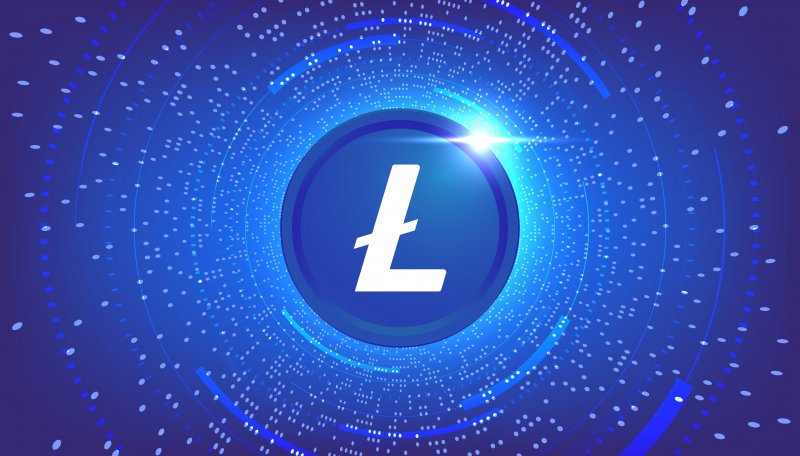 how many litecoins are there in the world Litecoin LTC banner. LTC coin cryptocurrency concept banner background.