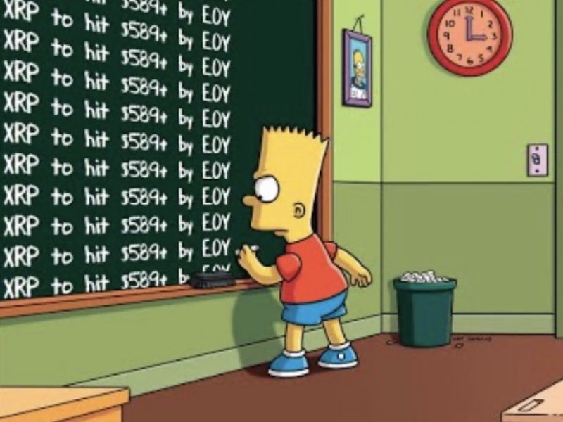 XRP predicted to hit $589? The Simpsons did it! Or did they?...