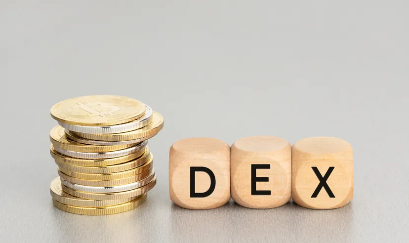 DEX spelt out on wooden blocks