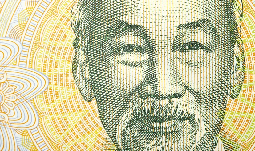 Ho Chi Minh on a Vietnamese dong banknote