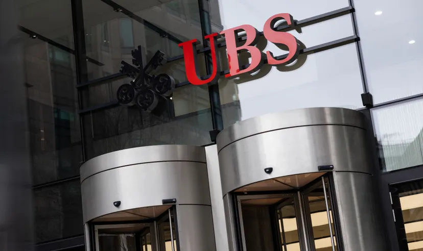 An image of the UBS office in London