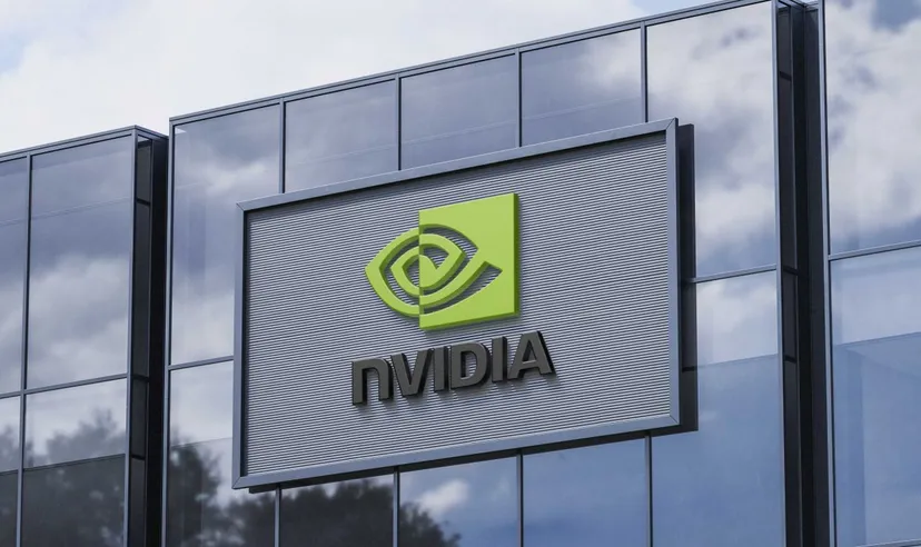 Nvidia's office.