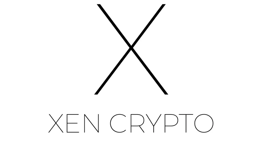 XEN A large X appears above the token’s name, xen crypto