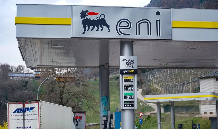 ENI gas station
