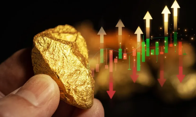 Gold trading image